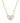 KENDRA SCOTT Heart Letter D Short Pendant Necklace in Gold Ivory Mother of Pearl