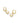 KENDRA SCOTT Mallory Rose Huggie Earrings in Gold Ivory Mother of Pearl
