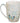 Christian Art Gifts Mug Teal Butterfly Grace Eph. 2:8