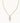 KENDRA SCOTT CROSS PENDANT NECKLACE GOLD METAL