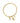 KENDRA SCOTT 2025 Gold Graduation Stretch Bracelet in Ivory Mother-of-Pearl