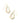 KENDRA SCOTT ALEXANDRIA DROP GLD 062 Alexandria Gold Drop Earrings in Iridescent Clear Rock Crystal
