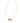 KENDRA SCOTT Blair Gold Bow Small Short Pendant Necklace in Bright Red Drusy