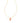 KENDRA SCOTT Candy Cane Gold Short Pendant Necklace in Ivory Mother-of-Pearl