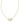 KENDRA SCOTT Cheer Gold Short Pendant Necklace in White Mother-of-Pearl