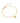 KENDRA SCOTT CRSTL LTR BRC GLD 710 Crystal Letter A Gold Delicate Chain Bracelet in White Crystal