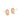 KENDRA SCOTT DAPHNE STUD GLD 847 Daphne Gold Stud Earrings in Gold Coral Pink Mother-Of-Pearl