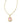 KENDRA SCOTT DAVIE INTG PDNT GLD 948 Davie Intaglio Convertible Gold Pendant Necklace in Pink Opalite Glass Dragonfly