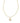 KENDRA SCOTT DIRA CRYS PNDT GLD 160 Dira Gold Crystal Short Pendant Necklace in White Crystal