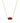 KENDRA SCOTT ELISA GLD 618 Elisa Pendant Necklace in Berry
