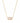 KENDRA SCOTT ELISA GLD 682 Elisa Gold Pendant Necklace in Rose Quartz