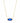 KENDRA SCOTT ELISA GLD 430 Elisa Gold Pendant Necklace in Cobalt Cat's Eye