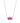 KENDRA SCOTT ELISA RHD 670 Elisa Silver Pendant Necklace in Azalea Illusion