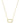 KENDRA SCOTT ELISA OPN FRM GLD 710 Elisa Open Frame Crystal Pendant Necklace in Gold