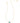 KENDRA SCOTT ELISA RIDGE GLD 506 Elisa Gold Ridge Frame Short Pendant Necklace in Indigo Watercolor Illusion