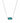 KENDRA SCOTT ELISA RHD 437 Elisa Silver Pendant Necklace in London Blue