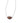 KENDRA SCOTT FOOTBALL SHORT RHD 801 Football Silver Short Pendant Necklace in Orange Goldstone