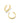 KENDRA SCOTT KELLY HOOP GLD 710 Kelly Hoop Earrings in Gold
