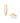 KENDRA SCOTT Kelsey Gold Hoop Earrings in White Enamel