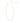 KENDRA SCOTT Kelsey Gold Strand Necklace in White Enamel
