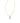 KENDRA SCOTT KINSLEY SHORT GLD 970 Kinsley Gold Short Pendant Necklace in Iridescent Drusy