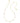 KENDRA SCOTT LEIGHTON STRND GLD 123 Leighton Gold Pearl Strand Necklace in White Pearl
