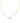 KENDRA SCOTT MINI ELISA STLT GLD 452Mini Elisa Gold Satellite Short Pendant Necklace in Mint Magnesite