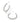KENDRA SCOTT Nydia Silver Hoop Earrings in White Crystal