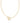 KENDRA SCOTT Pearl Gold Letter B Short Pendant Necklace in White Pearl