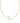 KENDRA SCOTT Pearl Gold Letter C Short Pendant Necklace in White Pearl
