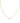 KENDRA SCOTT  Pearl Gold Letter L Short Pendant Necklace in White Pearl