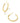 KENDRA SCOTT SYLVIE SM HOOP GLD 710 Sylvie Small Hoop Earrings in Gold