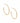 KENDRA SCOTT VERONICA GLD 133 Veronica Hoop Earrings in Gold
