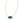 KENDRA SCOTT ELISA GLD 409 Elisa Pendant Necklace in Navy Abalone Shell
